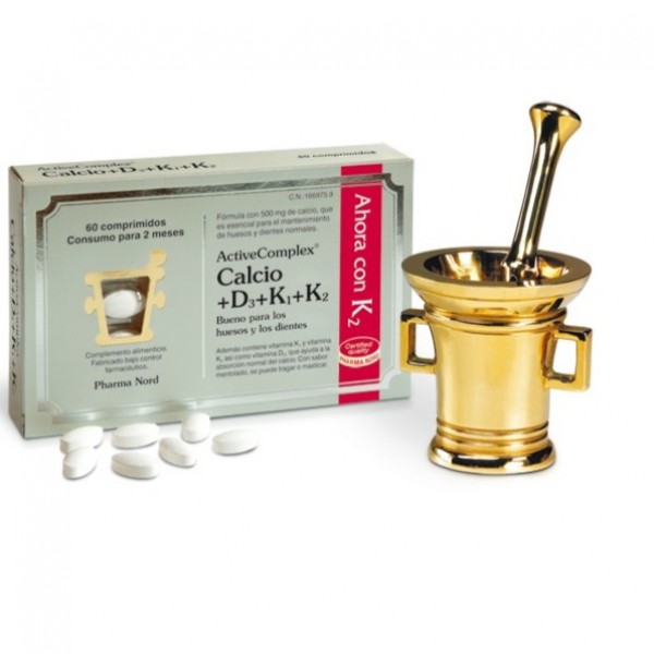 Activecomplex Calcio D3 K1 K2 60 Comps Activecomplex Calcio D3 K1 K2 60 Comps