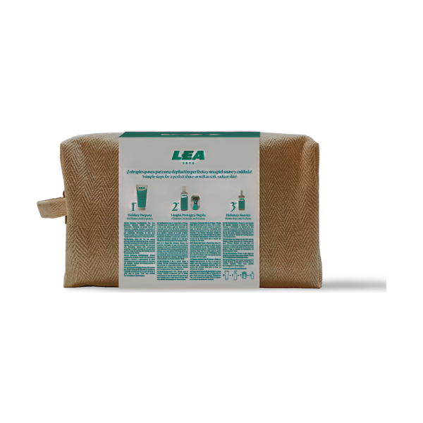 LEA set depilación 4 piezas + neceser