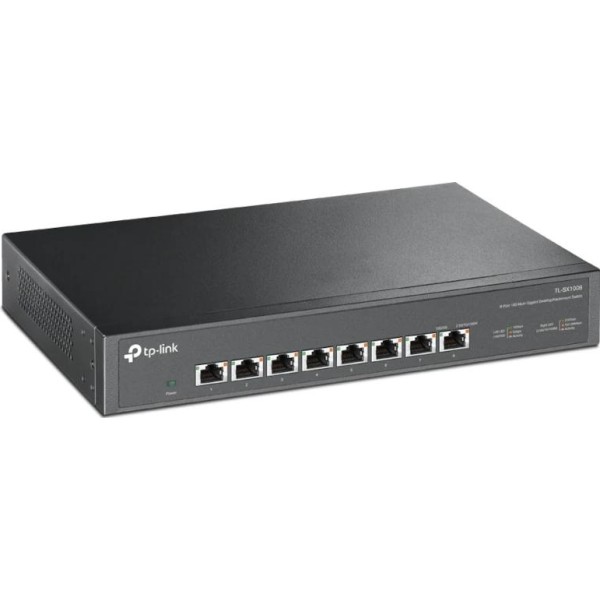 Tp-link tl-sx1008 switch 8x10g mgb 1u metal