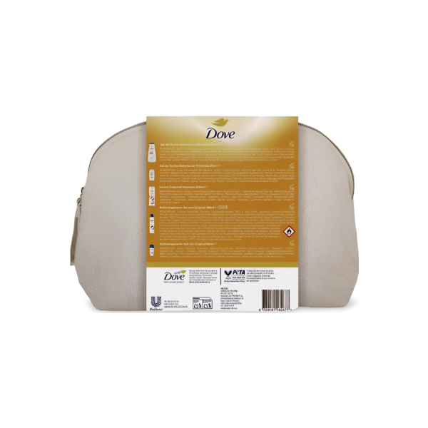 Dove Mímate set neceser Rutina Hidratación avanzada