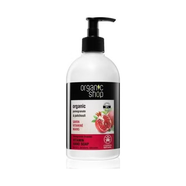 Jabon De Manos Vitaminas Pulsera De Granada 500Ml.